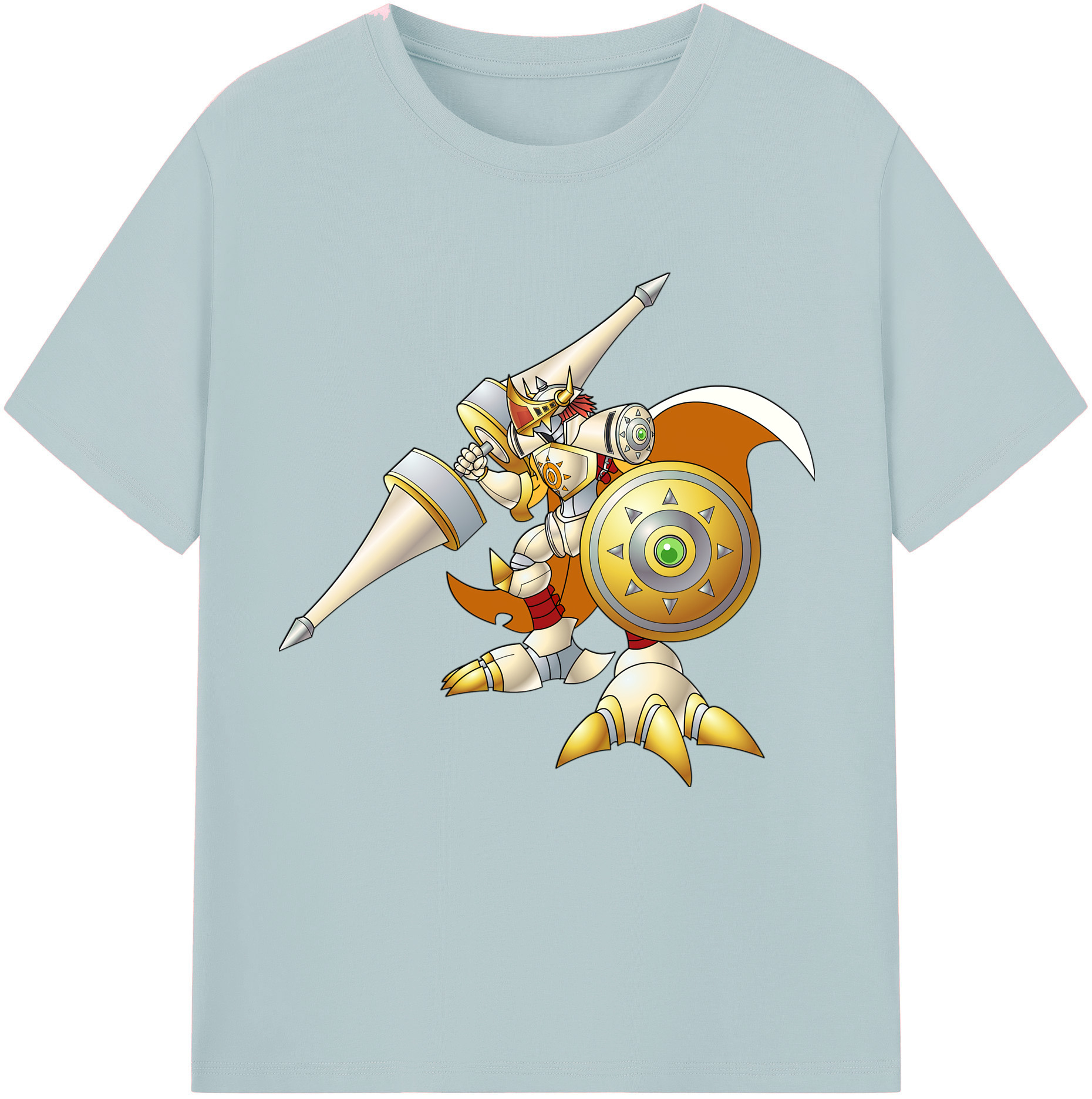 （画像用） Digimon デジタルモンスター/デジモン 綿100％半袖Tシャツ（フロントプリント）